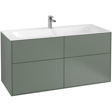 Tvättställsskåp Villeroy & Boch Finion med 4 Lådor för Inbyggt Tvättställ