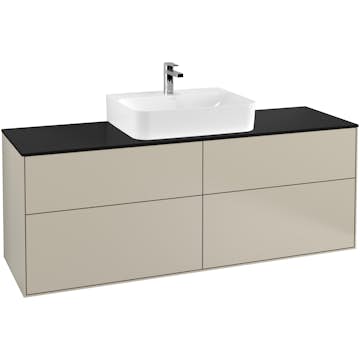 Tvättställsskåp Villeroy & Boch Finion med 4 Lådor och Bänkskiva för Centrerat Tvättställ