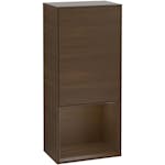 Väggskåp Villeroy & Boch Finion med 1 Dörr och Öppen Hylla Nere 418 mm