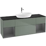 Tvättställsskåp Villeroy & Boch Finion med Två Hyllor och Bänkskiva för Fristående Tvättställ från Artis & Collaro