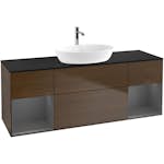 Tvättställsskåp Villeroy & Boch Finion med Två Hyllor och Bänkskiva för Fristående Tvättställ från Artis & Collaro