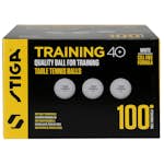 Pingisbollar STIGA Sports Training 100 Vita Bollar
