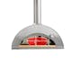 Pizzaugn GrillSymbol Pizzo med Pizzabord XL Inox