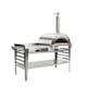 Pizzaugn GrillSymbol Pizzo med Pizzabord XL Inox