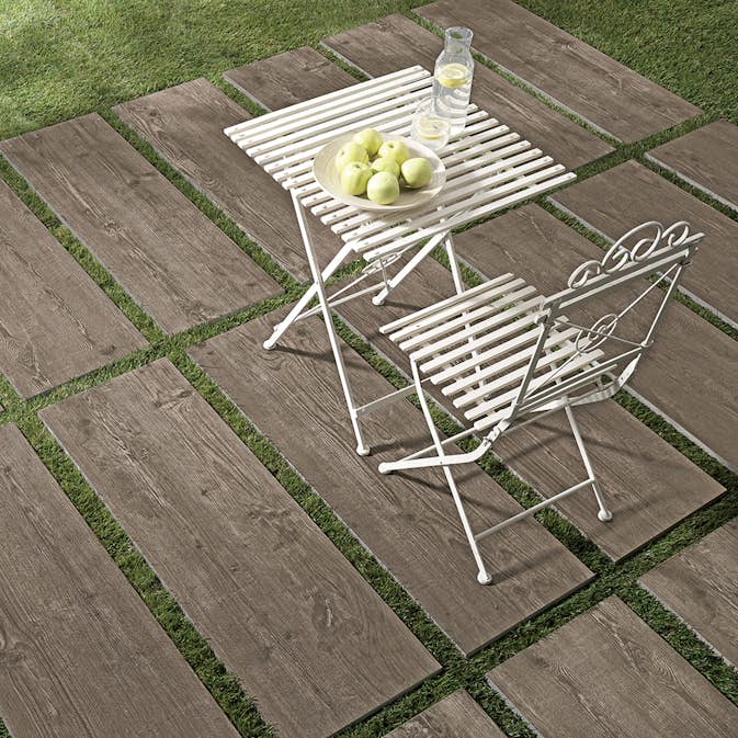 Uteklinker Pronto Klinkerdäck Trentino Moro 40x120 cm