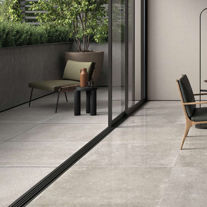 Uteklinker Pronto Klinkerdäck Nordique Evo Greyge 100x100 cm