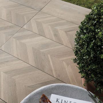 Uteklinker Pronto Klinkerdäck Alpine Slavonia Chevry 40x120 cm