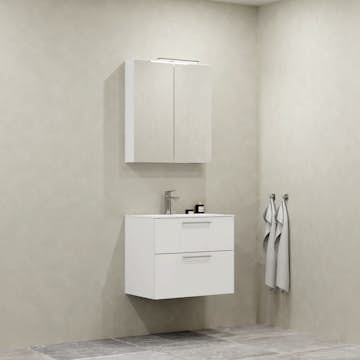 Möbelpaket Macro Design Crown Plain med Spegelskåp