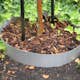 Planteringskant Flexigarden Aluzink 180 mm Hörn Justerbart