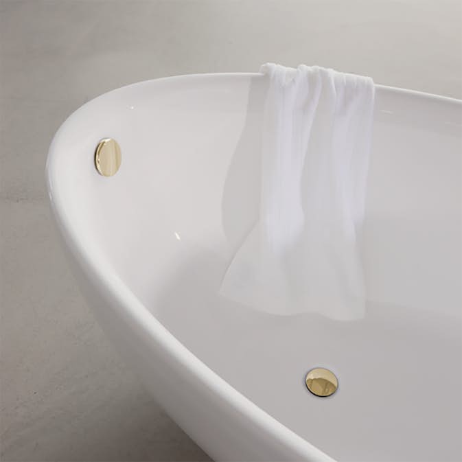 Bräddavlopp Strømberg med Vattenlås Click-Clack