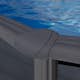 Poolpaket Swim & Fun Black Steel Rund Baspaket 120 cm Djup