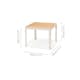 Matgrupp LifestyleGarden Portals 95 cm med 4 Carver Stolar