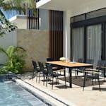 Matgrupp LifestyleGarden Portals 210 cm med 8 Lite Stolar