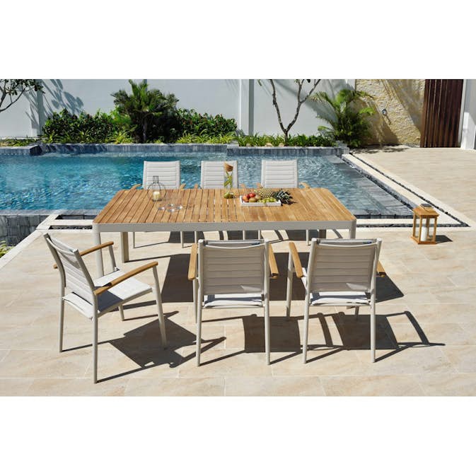 Matgrupp LifestyleGarden Portals 160 cm 6 Lite Stolar