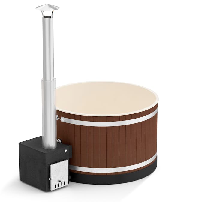 Vedeldad Badtunna Kirami Premium Pearly M CUBE