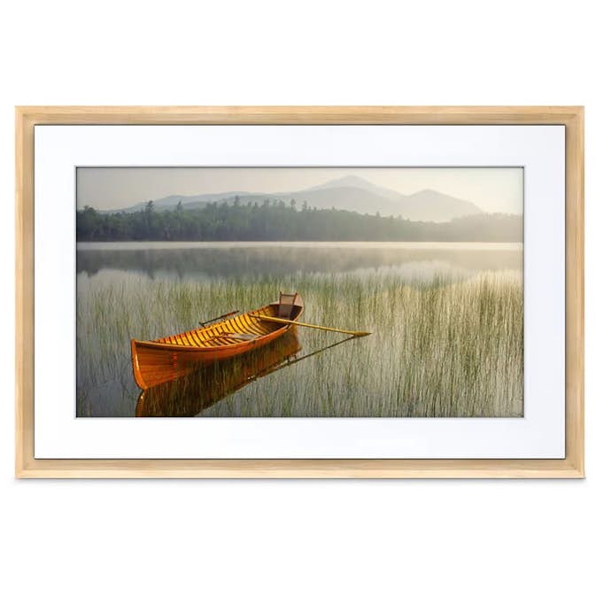 Digital Tavla Netgear Meural Canvas 27-tum Light Wood