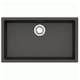 Diskho Lavabo Reginox Amsterdam 72 Black Silvery