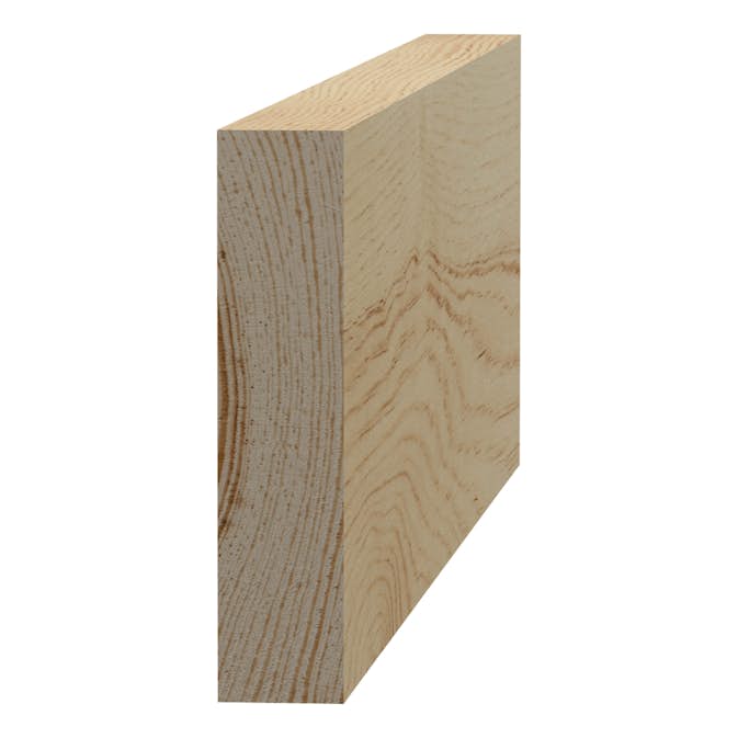 Planhyvlad List Grimslöv Trä List 21x95x2400 mm Obehandlad