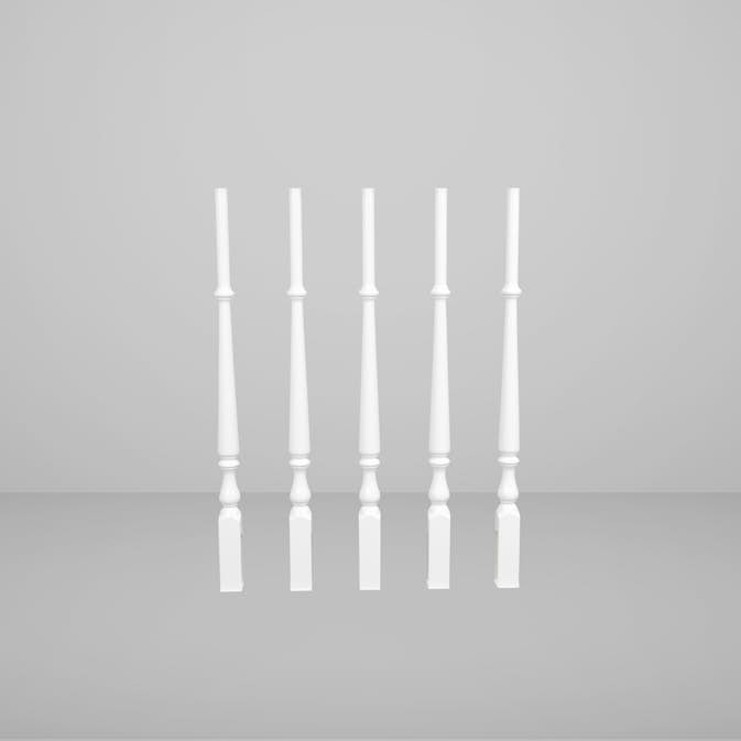 Räckespinnar Herrljunga Ledstångsfabrik Gläntan 4-Pack