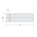 Rökrör Kaminexperten 1000 mm Svart 120