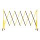 Avgränsare R&R Solutions Expanderbar Mobil Gul/Svart