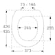 Toalettsits Pressalit Universal S518
