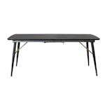 Matbord Venture Home Gold med Iläggsskiva