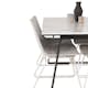 Matgrupp Venture Home Estelle 140 med 4 Cornelia Stolar