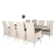 Matgrupp Venture Home Lova 160/240 med 8 Pishi Stolar
