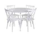 Matgrupp Venture Home Plake med 4 Laura Stolar Polyestertyg Runt