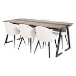 Matgrupp Venture Home Jane med 6 Valentina Stolar Manchester