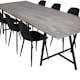 Matgrupp Venture Home Jenni med 6 Pop Stolar