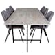 Matgrupp Venture Home Jenni med 6 Geneva Stolar