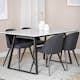 Matgrupp Venture Home Estelle 140 med 4 Valentina Stolar PolyEstelletyg