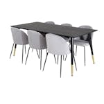 Matgrupp Venture Home Disa med 6 Wrigley Stolar