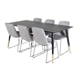 Matgrupp Venture Home Dipp med 6 Muce Stolar