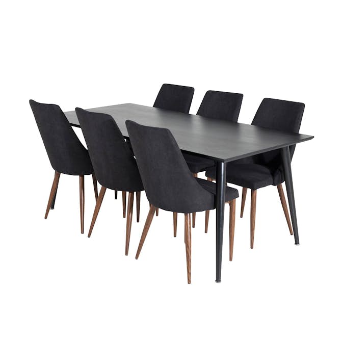 Matgrupp Venture Home Dipp med 6 Leone Stolar