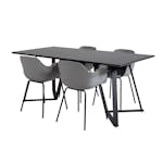 Matgrupp Venture Home Madde med 4 Colombine Stolar