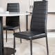 Matgrupp Venture Home Roxanna med 4 Sly Stolar Runt