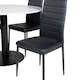 Matgrupp Venture Home Roxanna med 4 Sly Stolar Runt