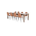 Matgrupp Venture Home Shy med 8 Pobbie Matstolar