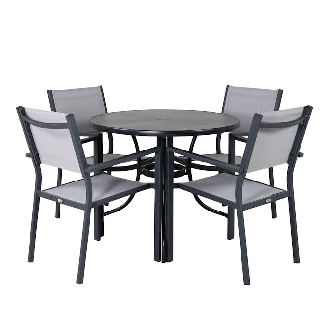 Matgrupp Venture Design Nemo med 4 Cubb Matstolar