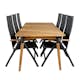 Matgrupp Venture Design Julle med 6 Poda Matstolar