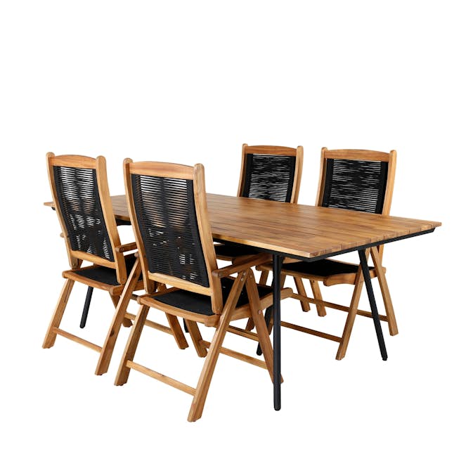 Matgrupp Venture Home Chane med 4 Peder Matstolar