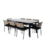 Matgrupp Venture Home Olle med 8 Olle Matstolar