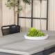 Matgrupp Venture Design Aleyna 160 med 4 Leon Stapelbara Matstolar