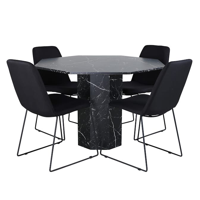 Matgrupp Venture Home Monte Carlo med 4 Muscot Stolar