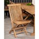 Matgrupp Venture Design Kenya 195-295x110 Teak med 6 Kenya Fällbara Stolar