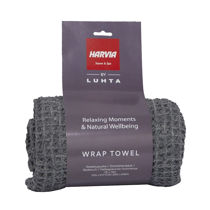 Handduk Harvia by Luhta Grå