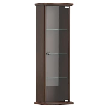 Sidoskåp DuoBad Sekel med Klarglasdörr